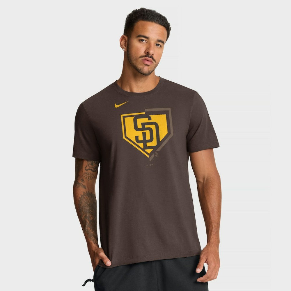 Brown San Diego Padres Nike Icon T-Shirt