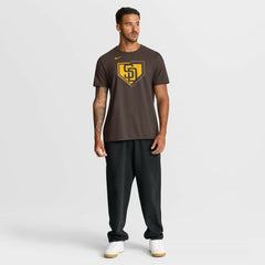 Brown San Diego Padres Nike Icon T-Shirt