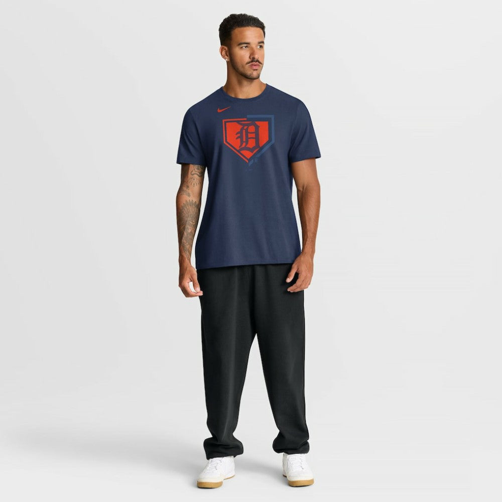 Navy Detroit Tigers Nike Icon T-Shirt