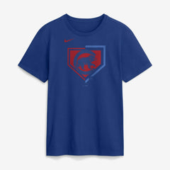 Royal Chicago Cubs Nike Icon T-Shirt