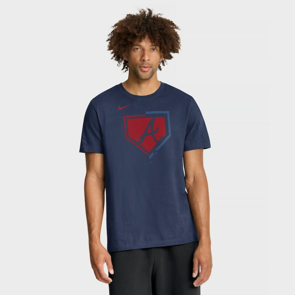 Navy Atlanta Braves Nike Icon T-Shirt
