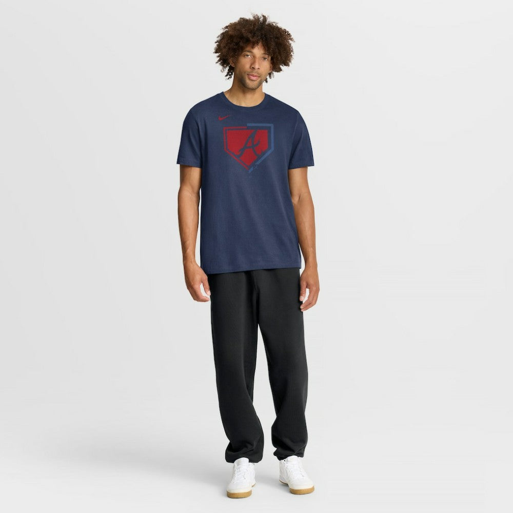 Navy Atlanta Braves Nike Icon T-Shirt