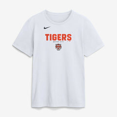White Detroit Tigers Nike Bold Team Name T-Shirt