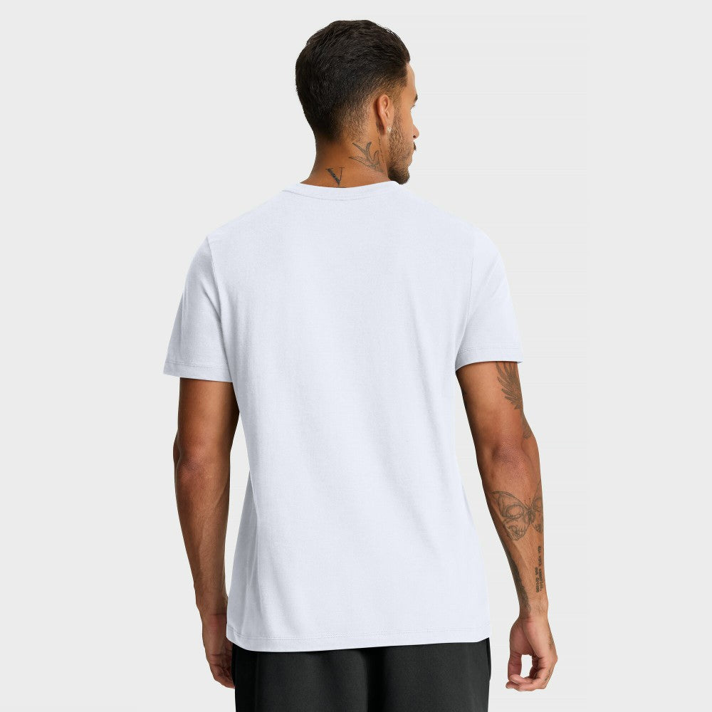 White Cleveland Guardians Nike Bold Team Name T-Shirt