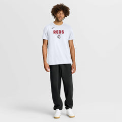 White Cincinnati Reds Nike Bold Team Name T-Shirt