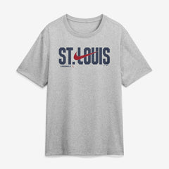 Heather Gray St. Louis Cardinals Nike Swoosh Legend Dri-FIT T-Shirt
