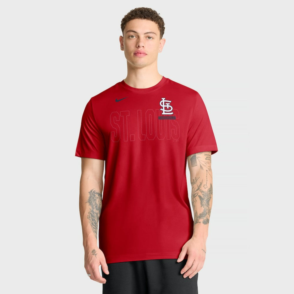Red St. Louis Cardinals Nike Knockout Team Legend Dri-FIT T-Shirt