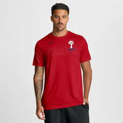 Red Philadelphia Phillies Nike Knockout Team Legend Dri-FIT T-Shirt