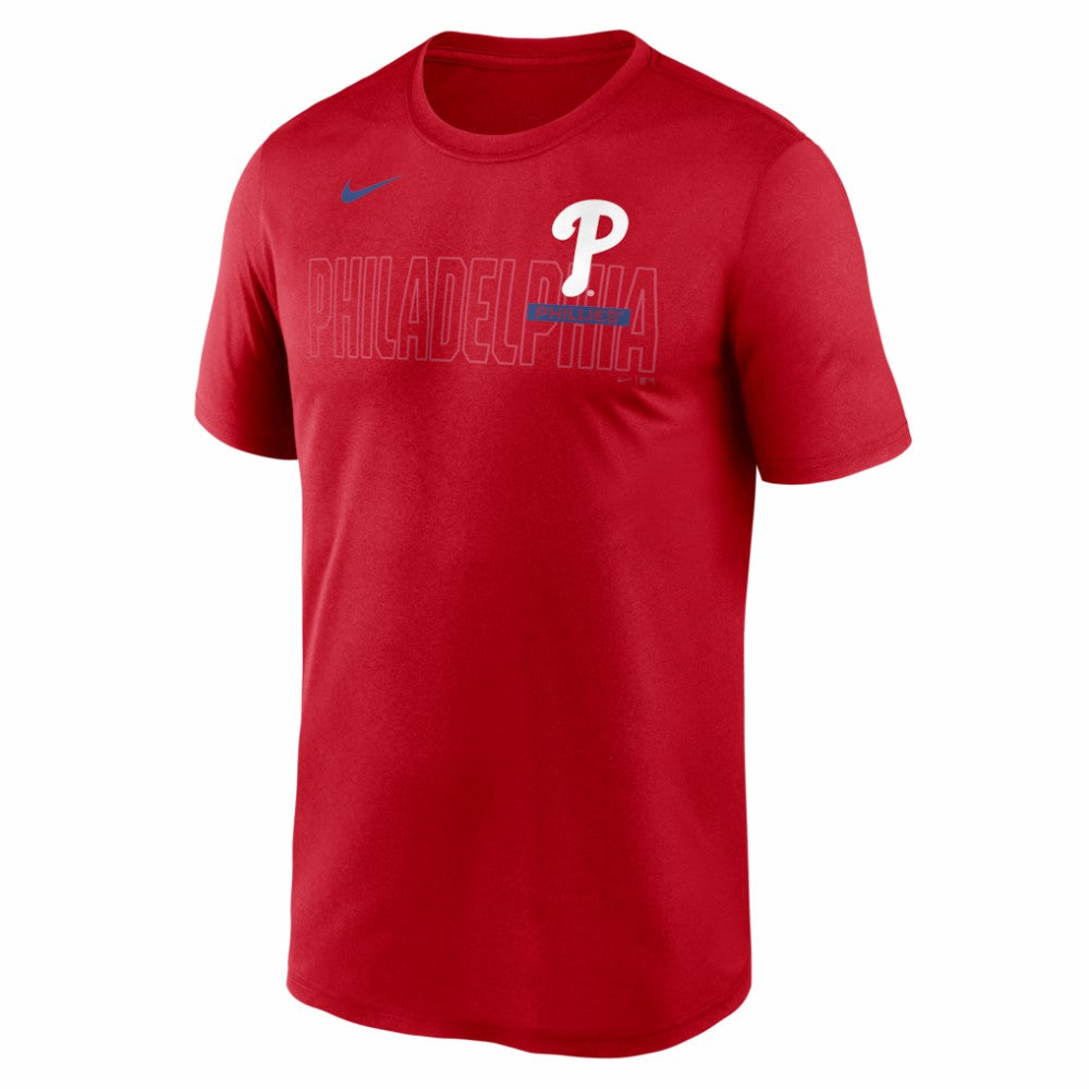 Red Philadelphia Phillies Nike Knockout Team Legend Dri-FIT T-Shirt