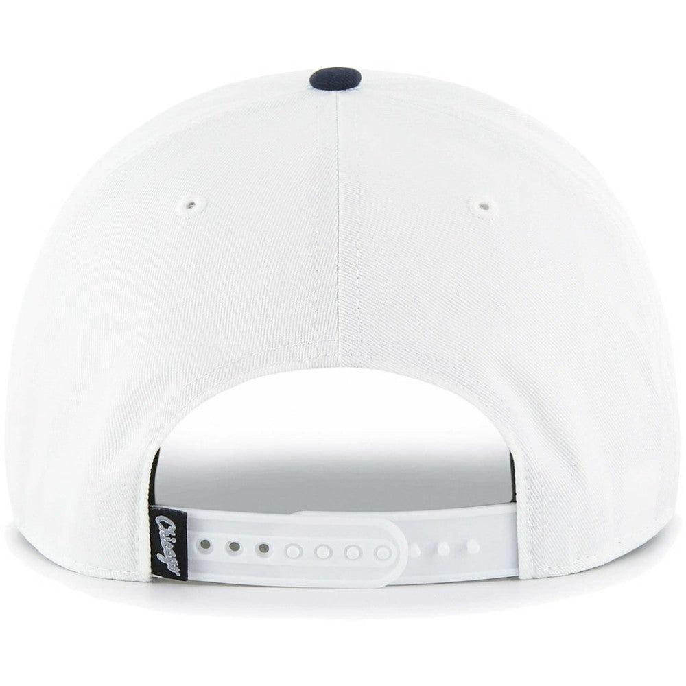 White Chicago White Sox '47 Flag Script Hitch Snapback Hat