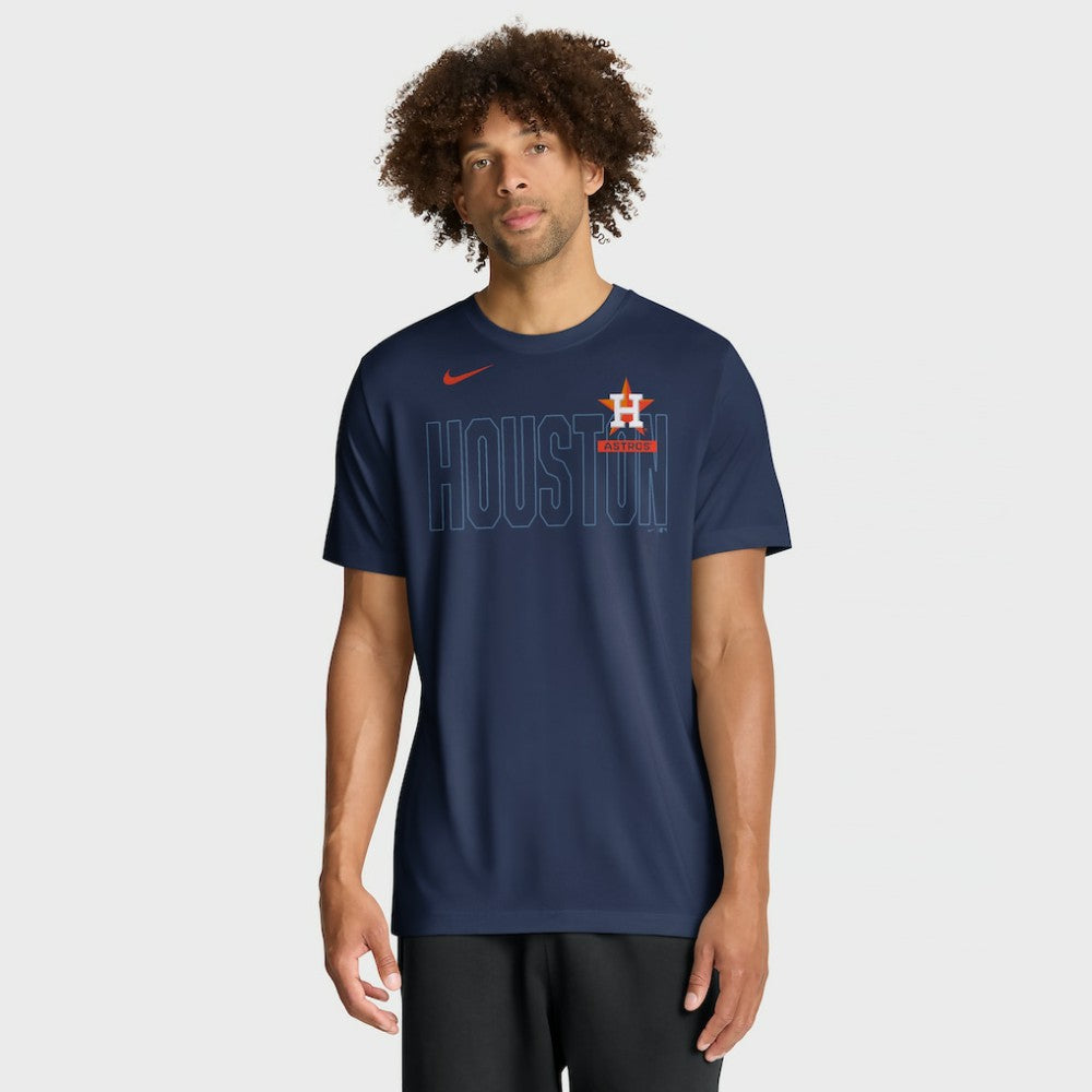 Navy Houston Astros Nike Knockout Team Legend Dri-FIT T-Shirt
