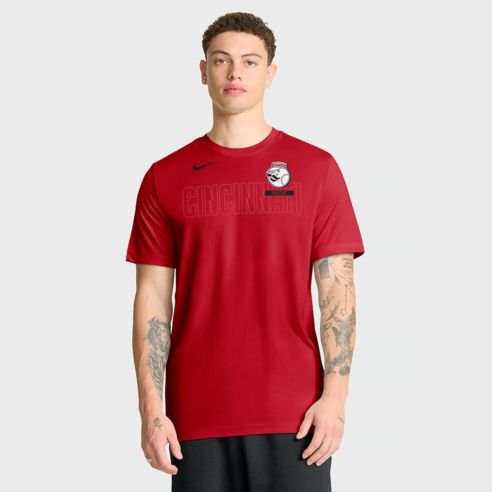 Red Cincinnati Reds Nike Knockout Team Legend Dri-FIT T-Shirt