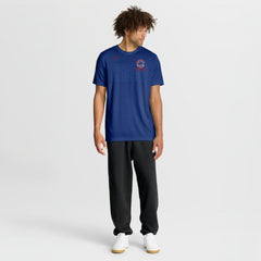 Royal Chicago Cubs Nike Knockout Team Legend Dri-FIT T-Shirt