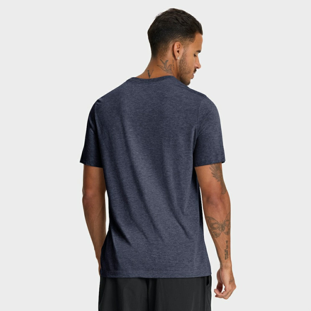 Heather Navy Houston Astros Nike Stacked Tri-Blend T-Shirt