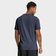 Heather Navy Houston Astros Nike Stacked Tri-Blend T-Shirt