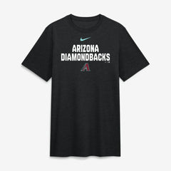 Heather Black Arizona Diamondbacks Nike Stacked Tri-Blend T-Shirt