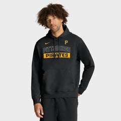 Black Pittsburgh Pirates Nike Primetime Club Hoodie