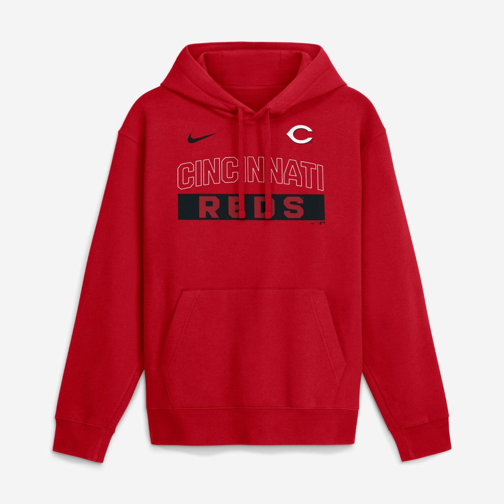 Red Cincinnati Reds Nike Primetime Club Hoodie