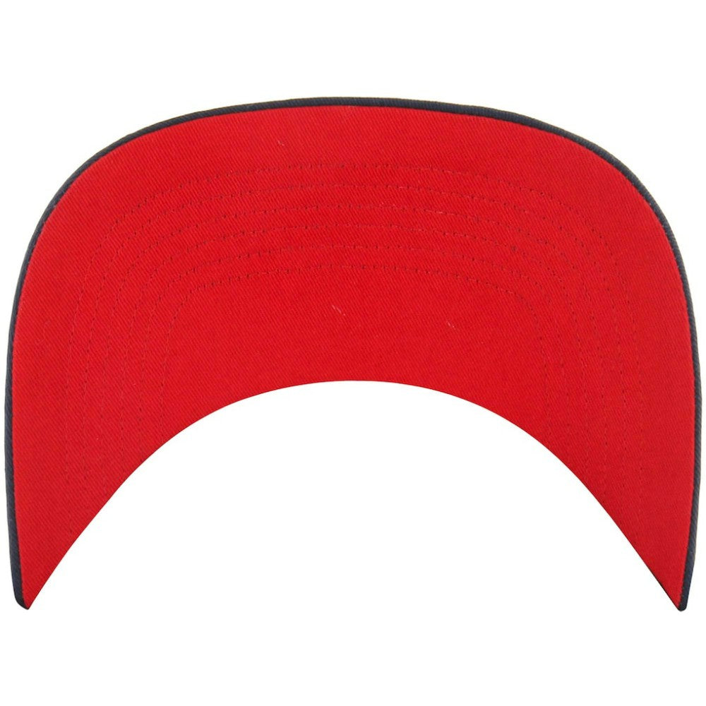 White Athletics '47 Flag Script Hitch Snapback Hat