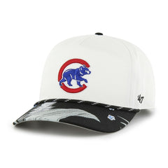 White Chicago Cubs '47 Dark Tropic Hitch Snapback Hat