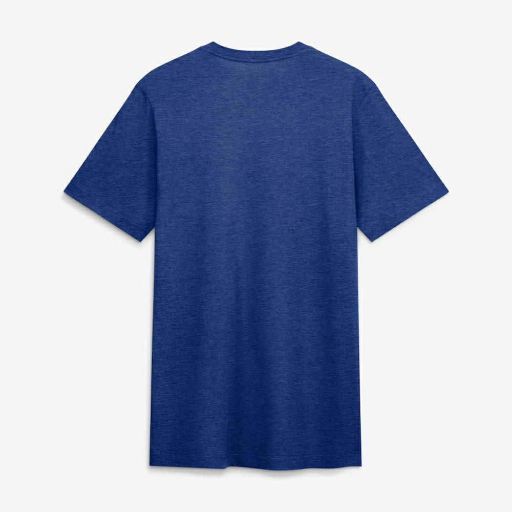 Royal Chicago Cubs Nike Tri-Blend Logo T-Shirt