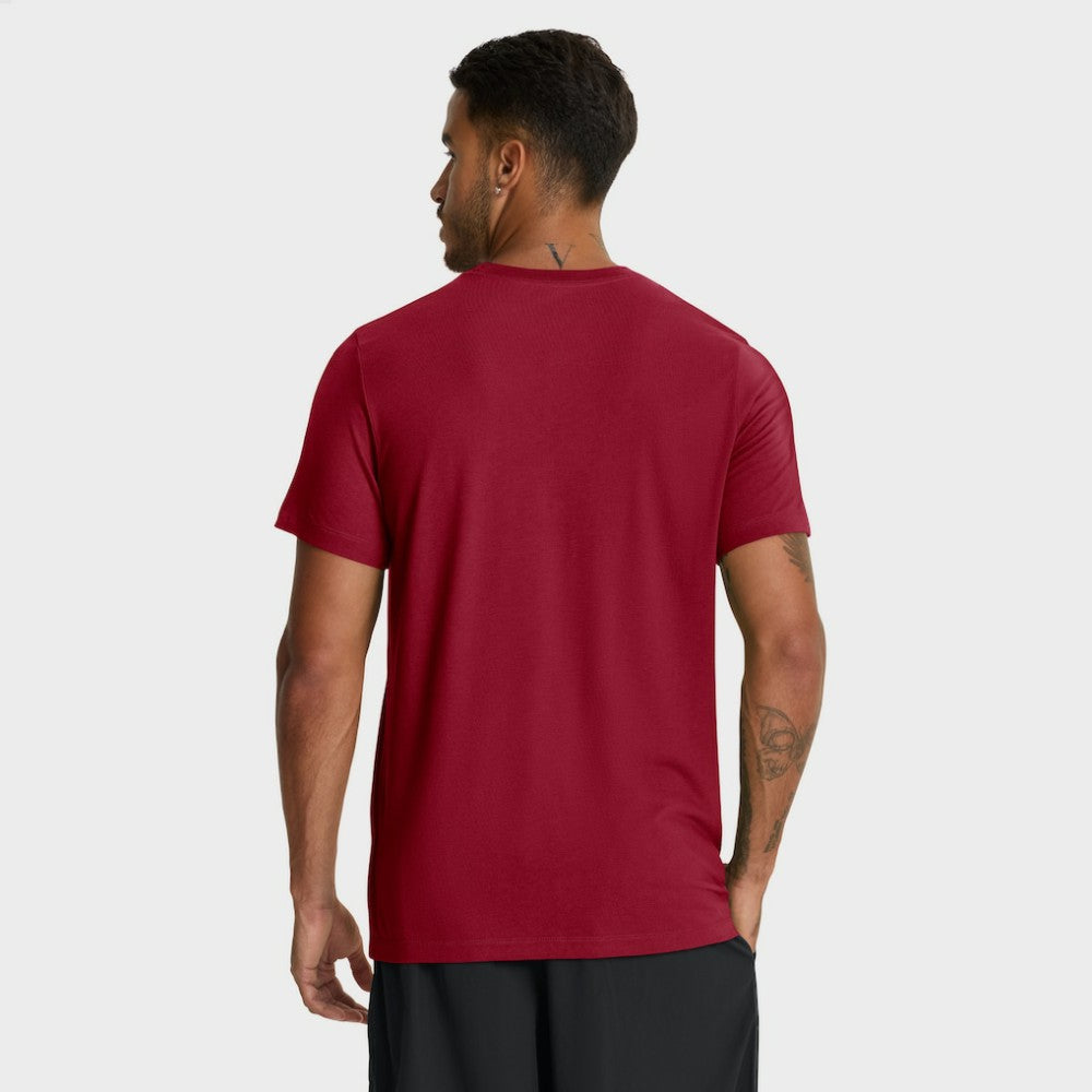 Red Arizona Diamondbacks Nike Tri-Blend Logo T-Shirt