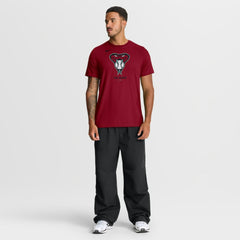 Red Arizona Diamondbacks Nike Tri-Blend Logo T-Shirt