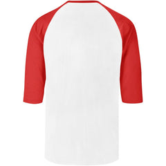 Cream Los Angeles Angels '47 City Connect Crescent Franklin Raglan 3/4-Sleeve T-Shirt