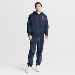 Navy St. Louis Cardinals Nike Primetime Lockup Full-Zip Hoodie