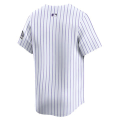 White Colorado Rockies Nike Home Limited Player Jersey