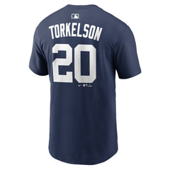 Navy Spencer Torkelson Detroit Tigers Nike Home Name & Number T-Shirt