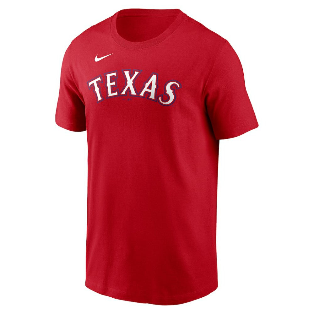 Red Corey Seager Texas Rangers Nike  Name & Number T-Shirt