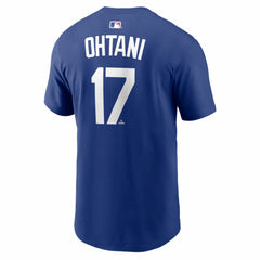 Royal Shohei Ohtani Los Angeles Dodgers Nike Home Name & Number T-Shirt