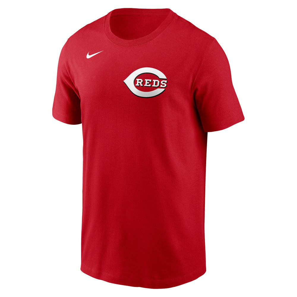 Red Elly De La Cruz Cincinnati Reds Nike Home Name & Number T-Shirt