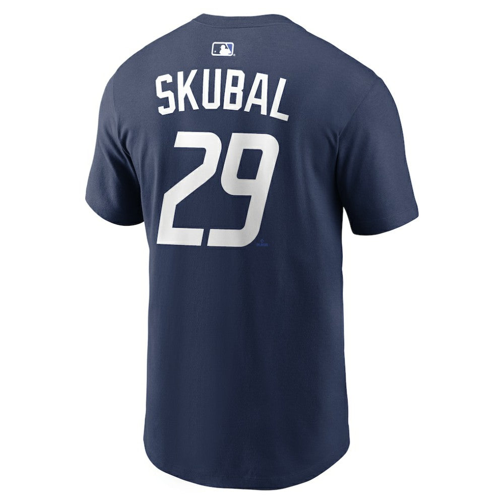 Navy Tarik Skubal Detroit Tigers Nike City Connect Name & Number T-Shirt