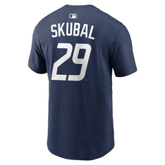 Navy Tarik Skubal Detroit Tigers Nike City Connect Name & Number T-Shirt