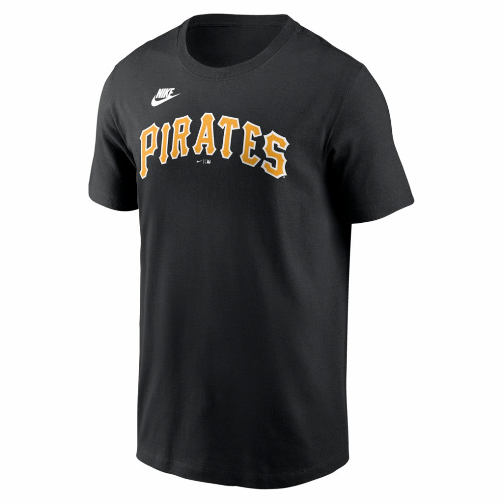Black Roberto Clemente Pittsburgh Pirates Nike Cooperstown Collection Name & Number T-Shirt