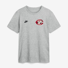 Heather Gray Cincinnati Reds Nike Cooperstown 2-Hit T-Shirt
