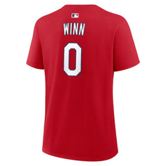 Red Masyn Winn St. Louis Cardinals Nike Women's Name & Number T-Shirt