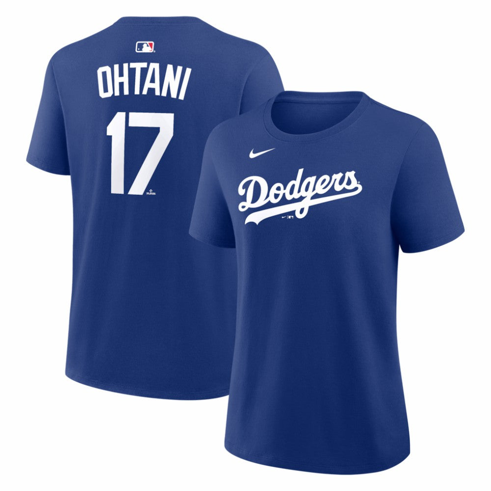 Royal Shohei Ohtani Los Angeles Dodgers Nike Women's Name & Number T-Shirt