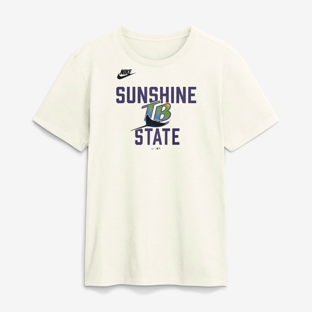 Cream Tampa Bay Rays Nike Cooperstown Collection ‘70s Inspired T-Shirt
