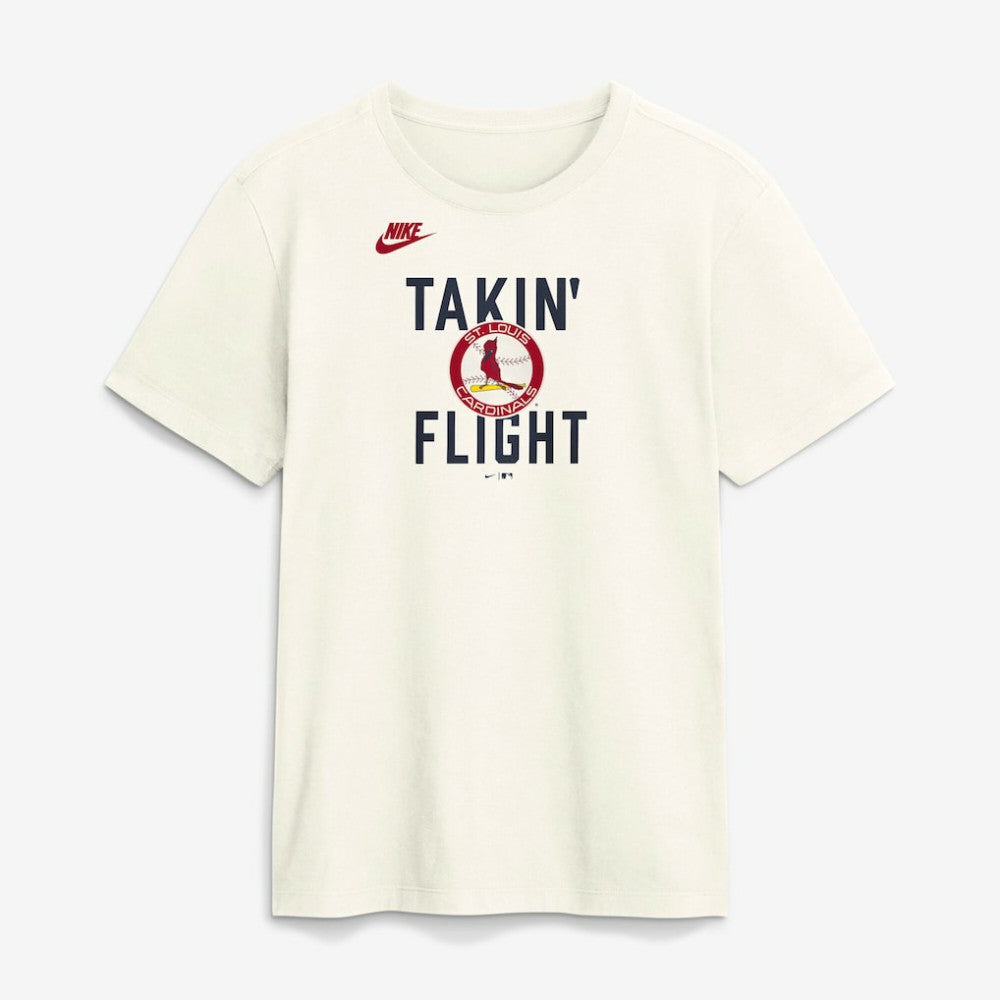 Cream St. Louis Cardinals Nike Cooperstown Collection ‘70s Inspired T-Shirt