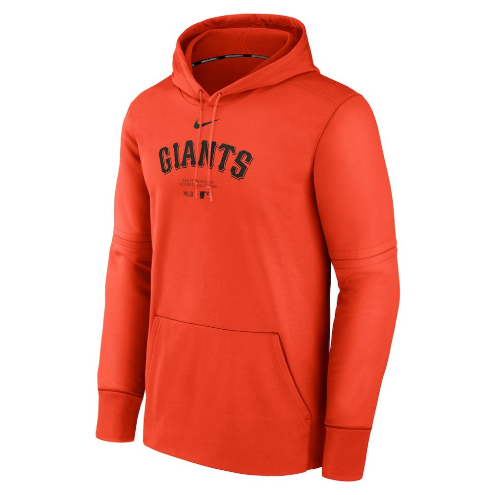 Orange San Francisco Giants Nike Authentic Collection Practice Performance Pullover Hoodie