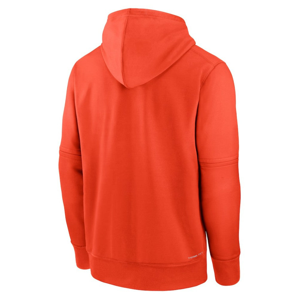 Orange San Francisco Giants Nike Authentic Collection Practice Performance Pullover Hoodie