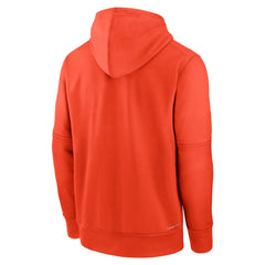 Orange San Francisco Giants Nike Authentic Collection Practice Performance Pullover Hoodie
