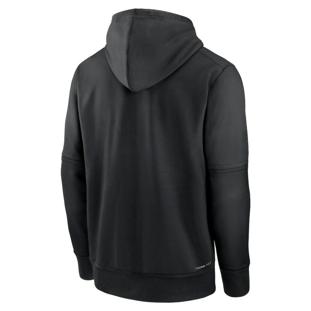 Black Baltimore Orioles Nike Authentic Collection Practice Performance Pullover Hoodie