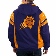 Phoenix Suns Starter Home Team Hoodie Half-Zip Jacket