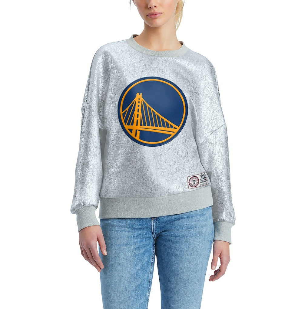 Golden State Warriors Tommy Jeans Women's Tracy Pullover Sweatshirt sale