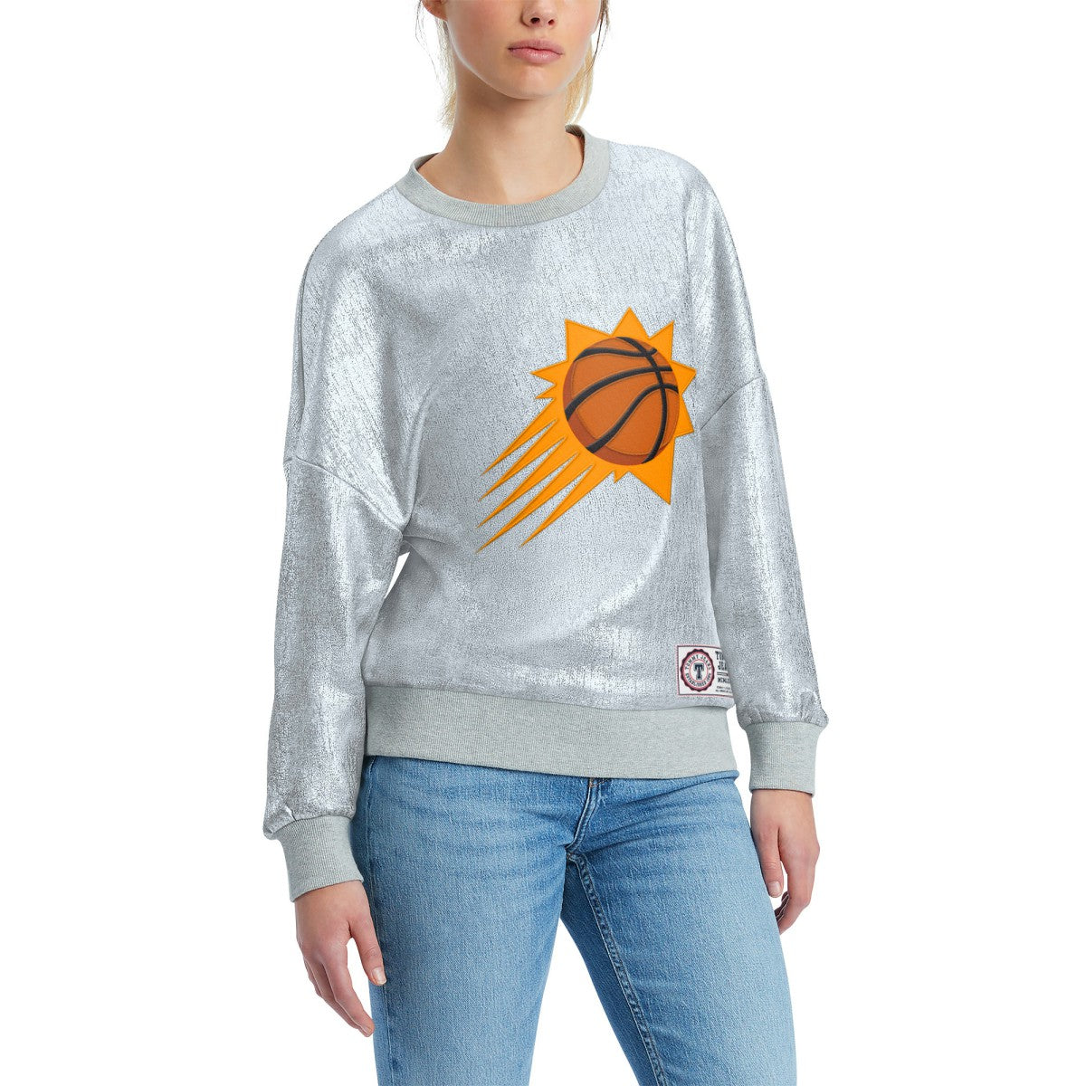 Phoenix Suns Tommy Jeans Women's Tracy Pullover Sweatshirt