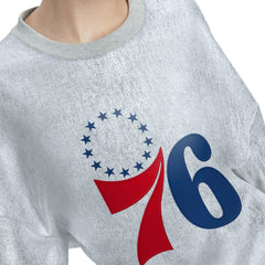 Philadelphia 76ers Tommy Jeans Women's Tracy Pullover Sweatshirt